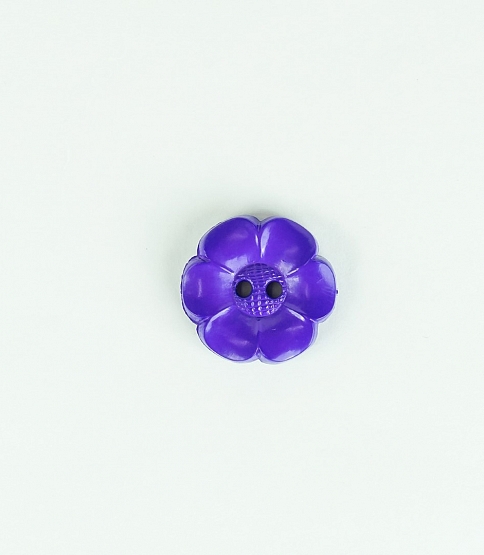 2 Hole Flower Button Size 34L x5 Pcs